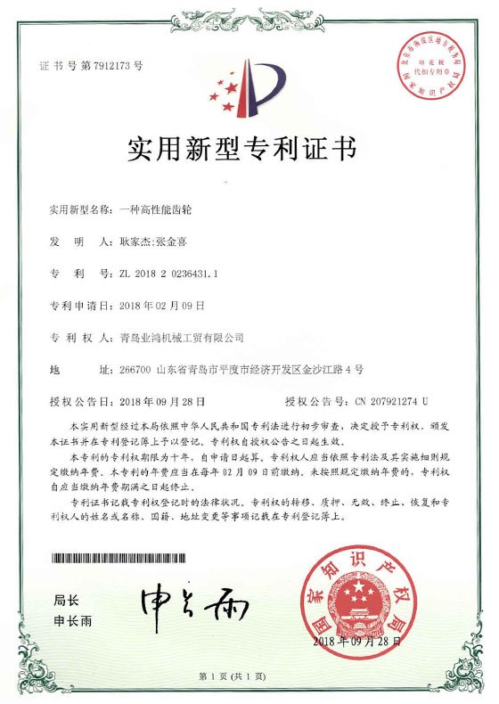 It grants the patentee the legal right to exclude others from making, using, offering for sale, selling, or importing the invention without permission.