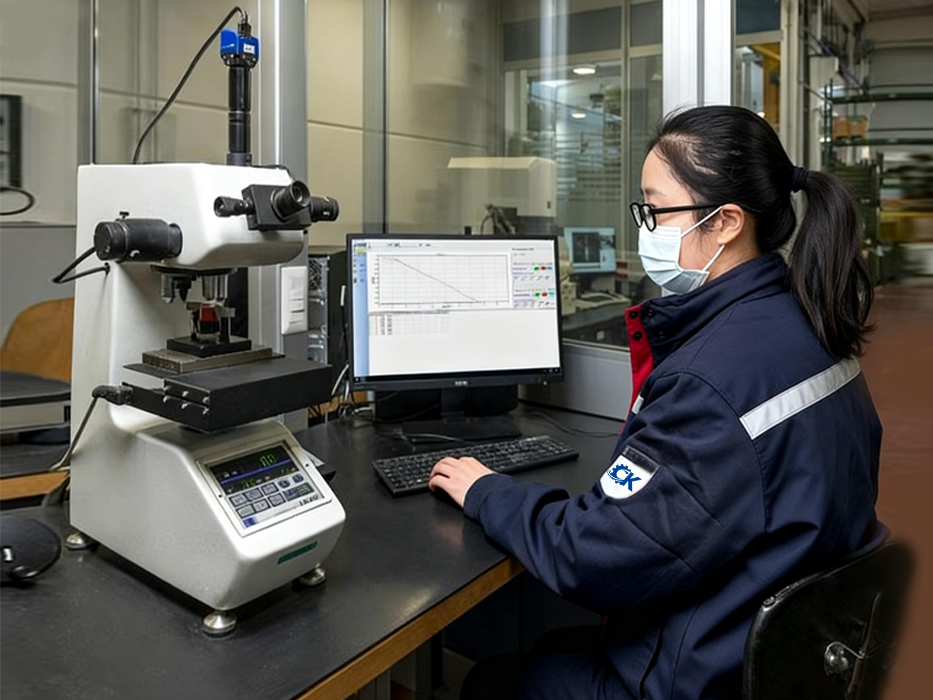 Technical Support，Measuring basic dimensions such as length, width, height, hole diameter, and center-to-center distance.