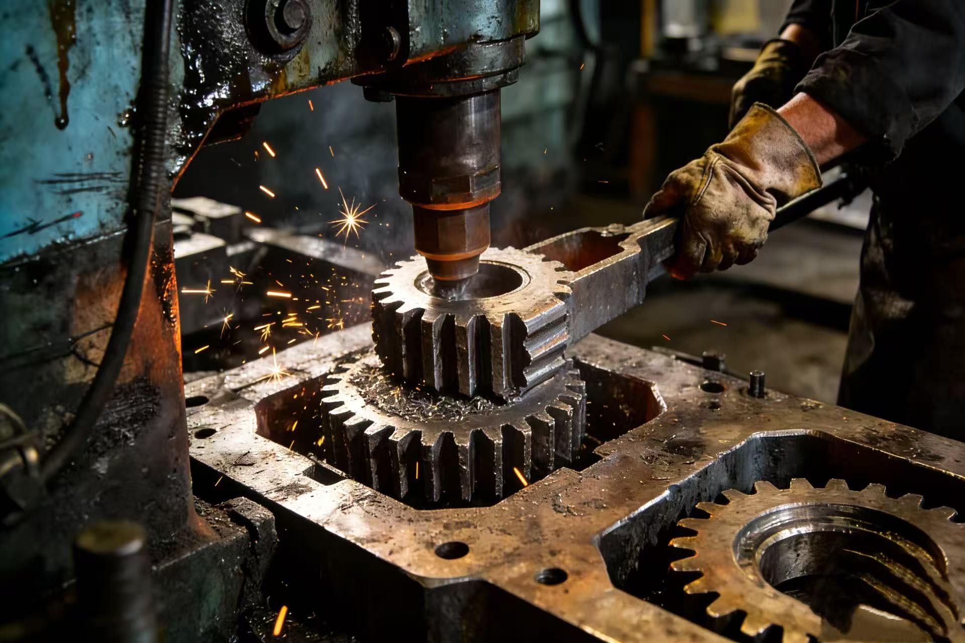 Selecting the appropriate alloy steel (such as 20CrMnTi or 8620H) based on load conditions to ensure the gear core has sufficient toughness to absorb shock loads.