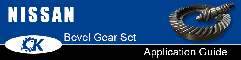 Nissan beve gear set application guide