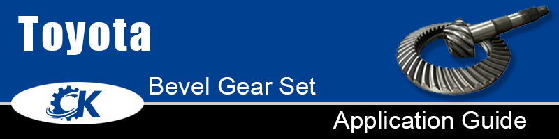 Toyota beve gear set application guide