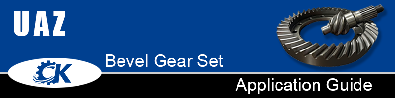 UAZ Bevel Gear Set Application Guide