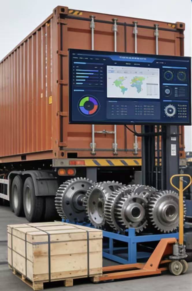 Perform a final inspection before dispatch to ensure that the gear's hardness, load-carrying capacity, and geometric dimensions fully meet the order specifications.