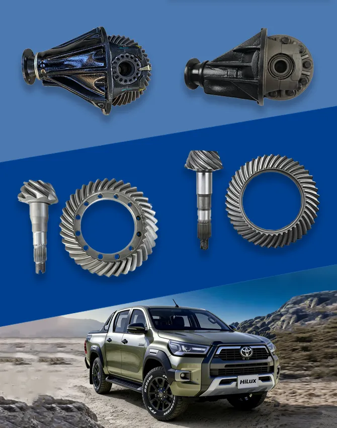 Passenger Vehicle Spiral Bevel Gear Differential applications