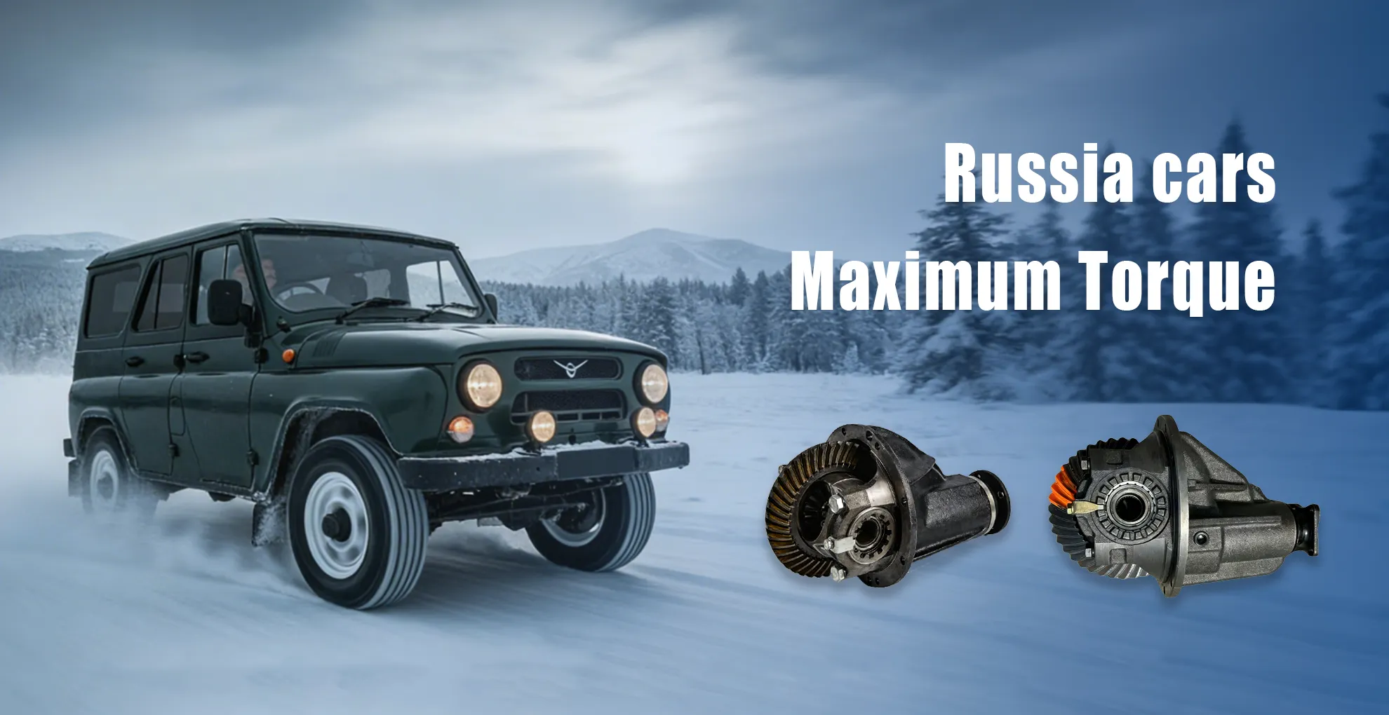 RUSSIA CARS Differential，Final Drive Unit