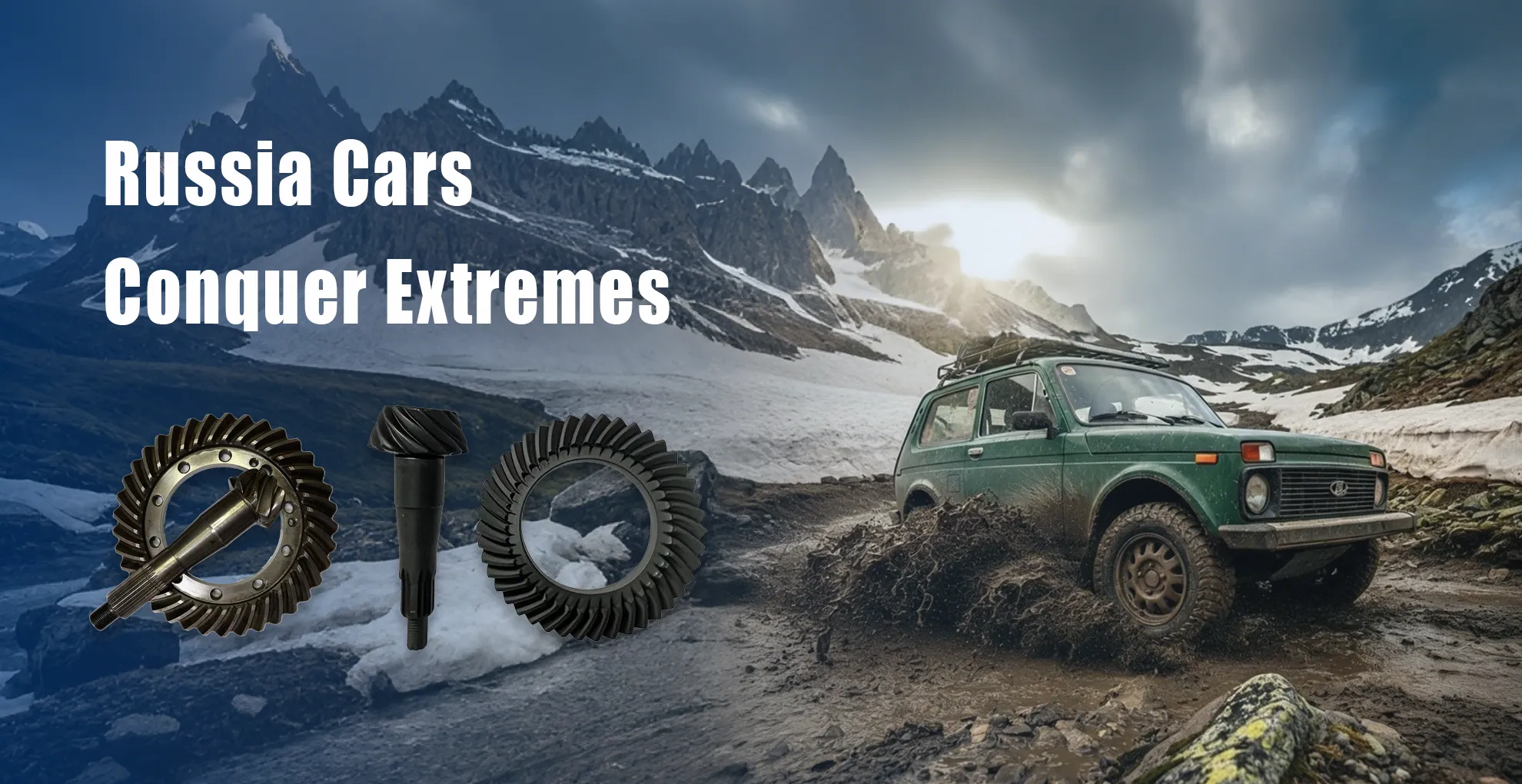 Crown Wheel Pinion Gear For Russia Cars，Main Image for Russia Cars