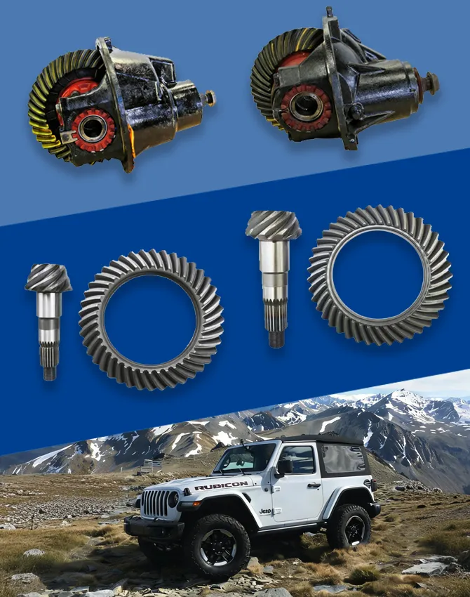 All-Wheel Drive Bevel Gear Differential