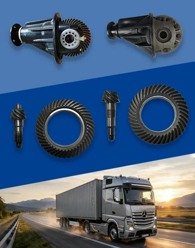 Commercial Vehicle Spiral Bevel Gear Differential