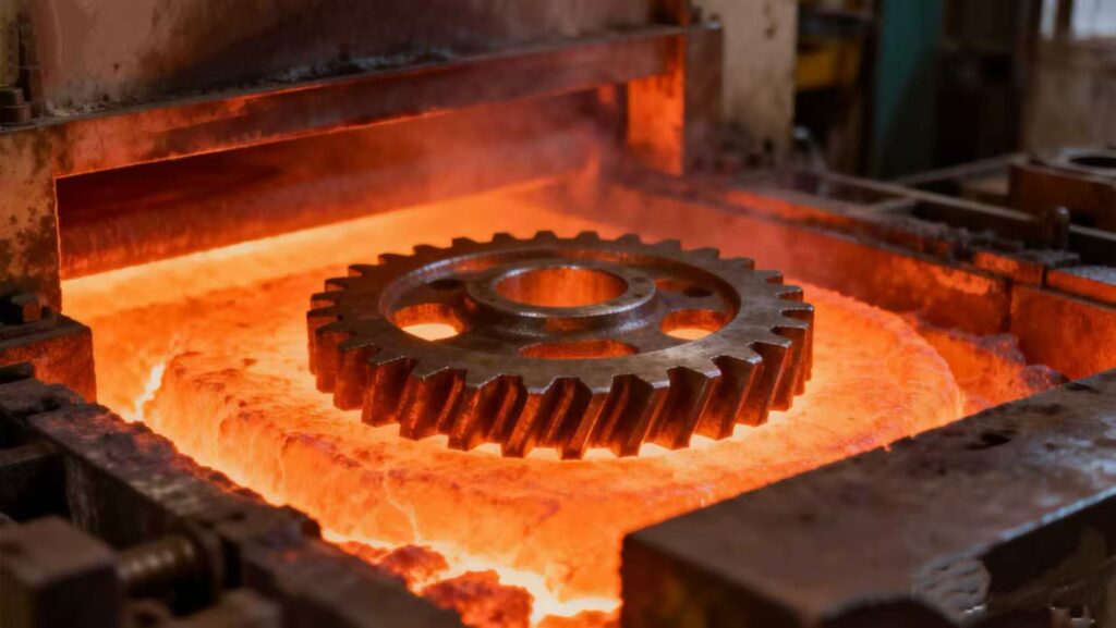 To eliminate coarse grains and non-uniform structures (such as banded structures) created during forging, ensuring a homogenous internal microstructure.