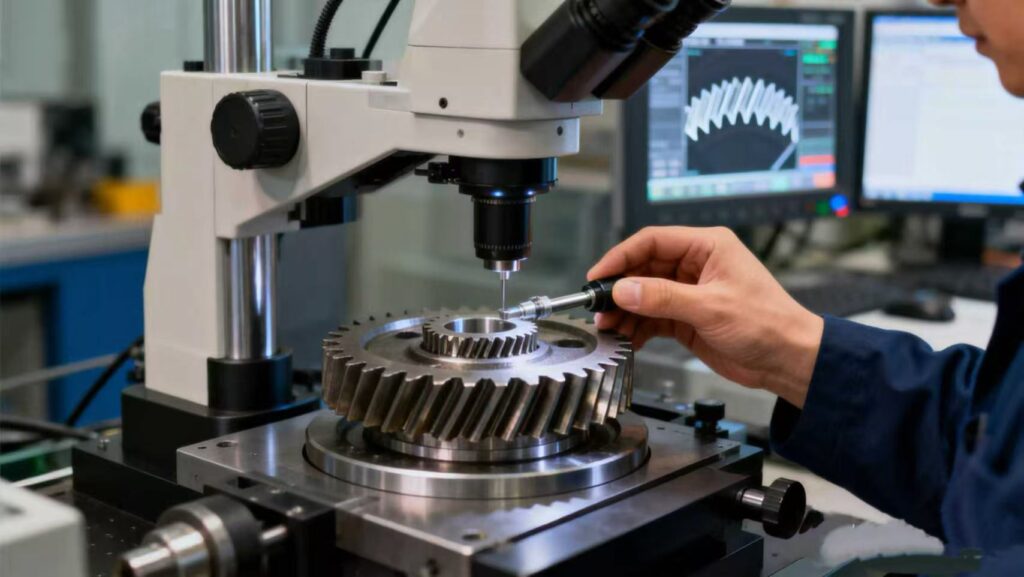 Measuring basic dimensions such as length, width, height, hole diameter, and center-to-center distance.