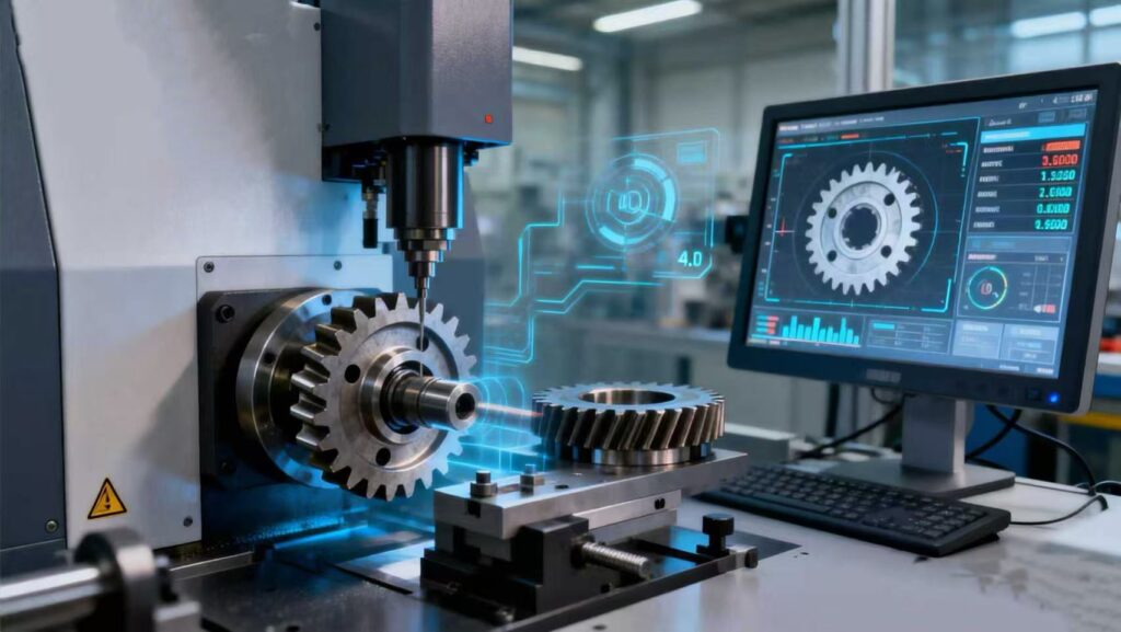 Measuring basic dimensions such as length, width, height, hole diameter, and center-to-center distance.