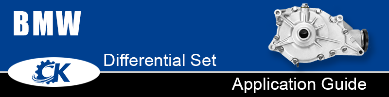 BMW differential set application guide