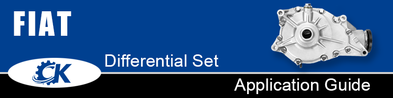 fiat differential set application guide