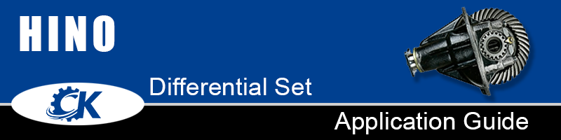 hino differential set application guide