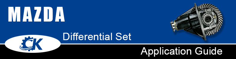 mazda differential set application guide
