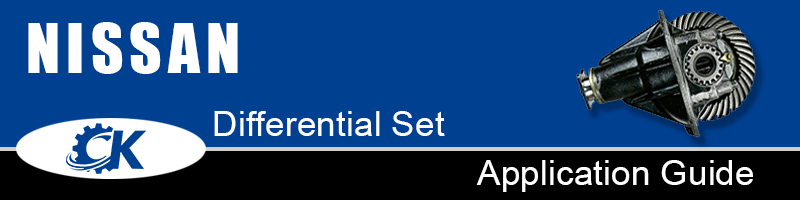 Nissan differential set application guide