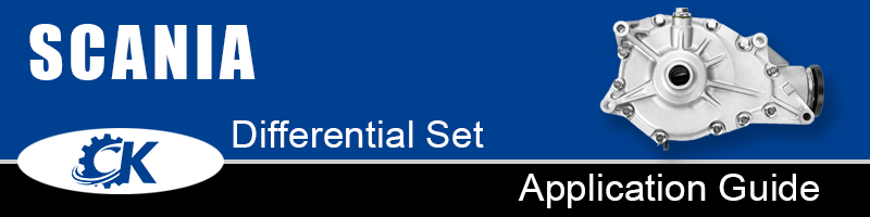 Scania differential set application guide