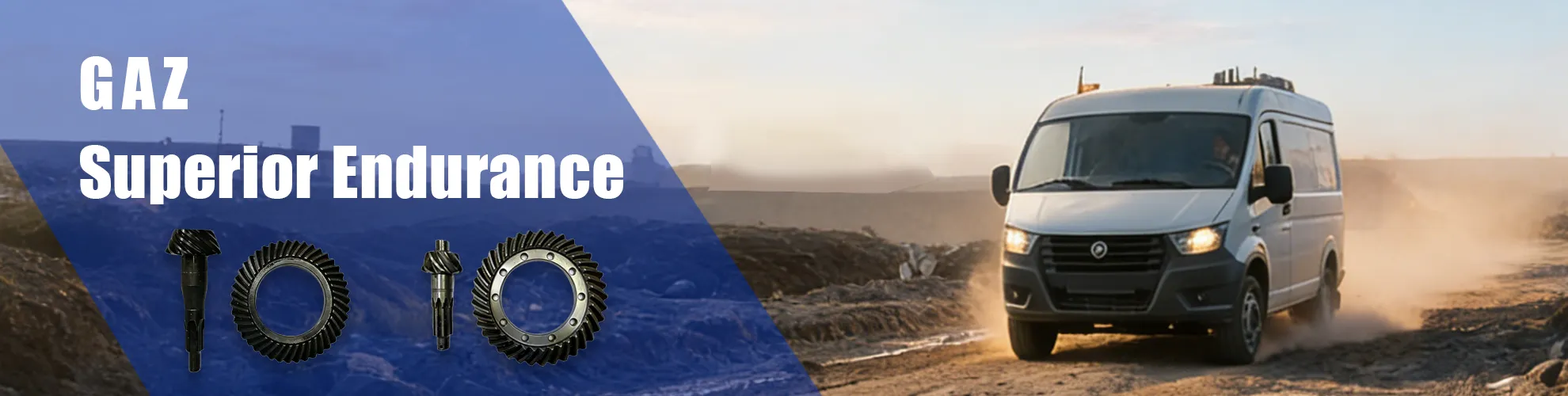 GAZ Spiral Bevel Gear Set，GAZ Crown Wheel and Pinion