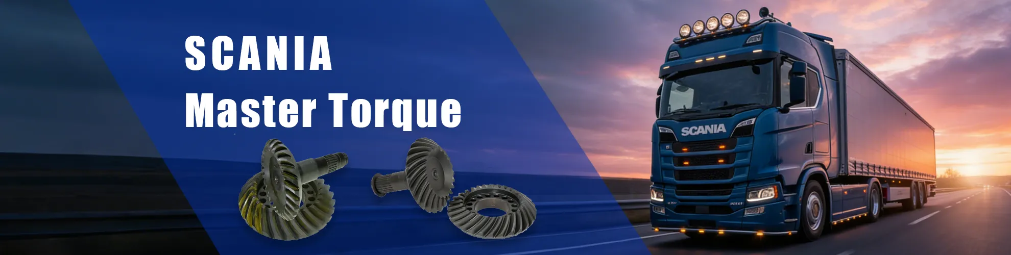 SCANIA Spiral Bevel Gear Set，SCANIA Crown Wheel and Pinion