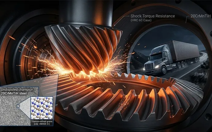 Reliability Under Pressure: Why 20CrMnTiH Steel is the Gold Standard for Heavy-Duty Axle Gears