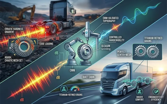 Optimizing NVH in Modern Commercial Vehicle Drivetrains: The Silent Competitive Advantage
