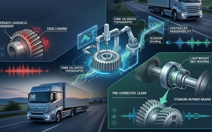 Optimizing NVH in Modern Commercial Vehicle Drivetrains: The Silent Competitive Advantage